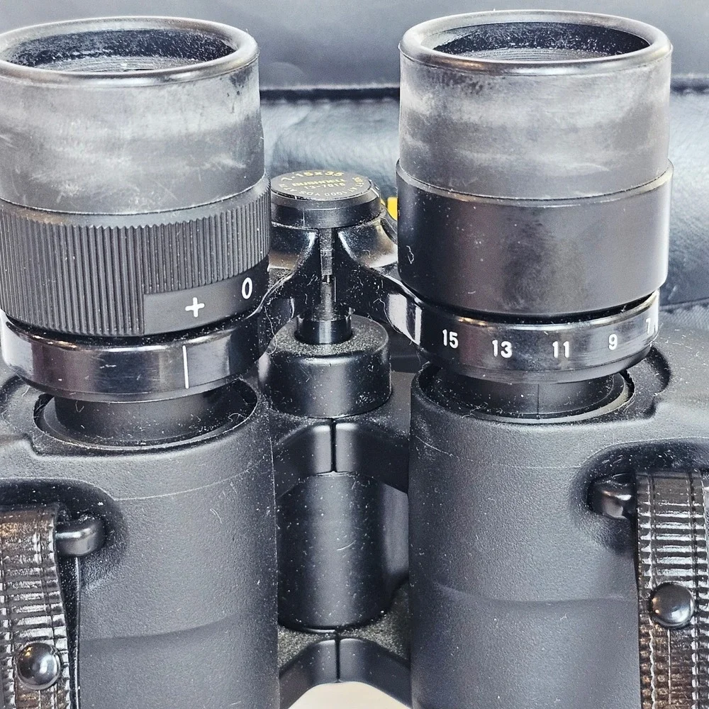 Vintage Bushnell 7-15X35 Binoculars 300 ft at 1000 yds AT7X 13-7016 wCase 1430